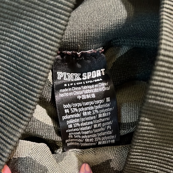 VS Pink Sport High-Waisted Camo Seamless Leggings - Picture 7 of 7